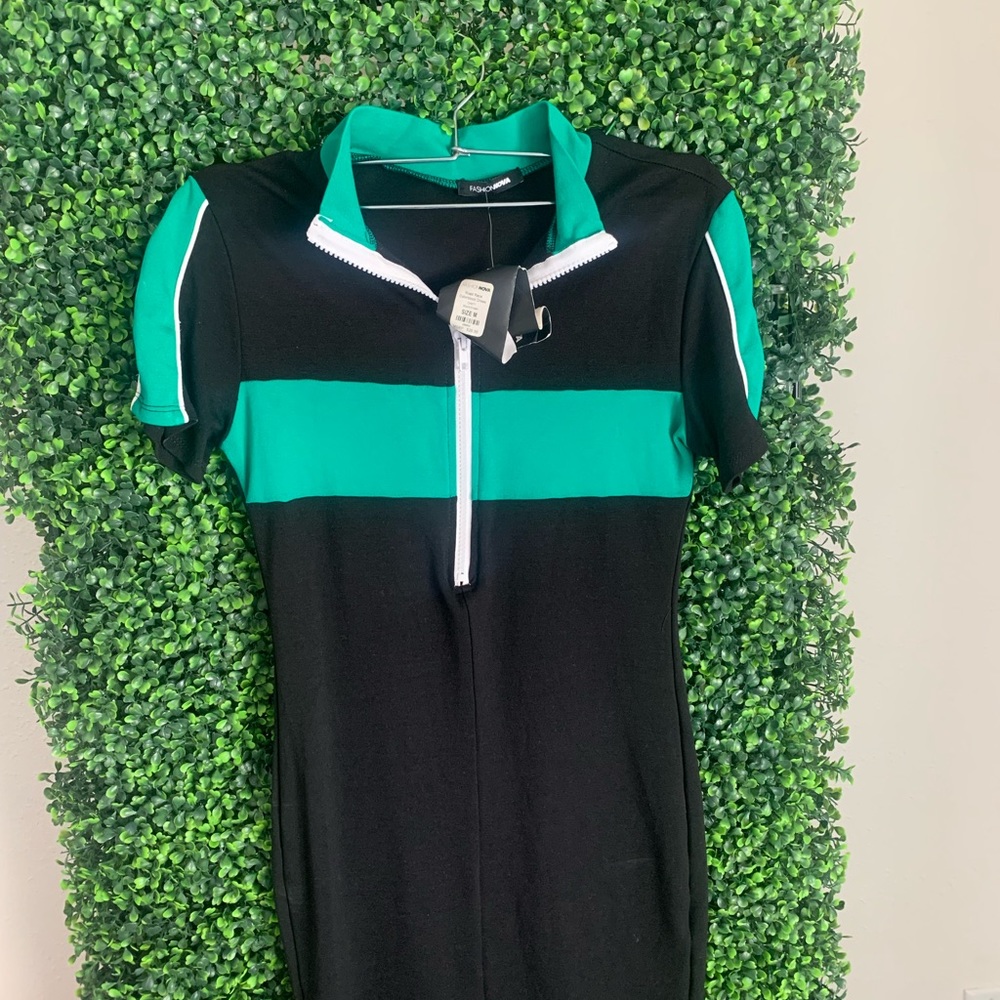 Fashion Nova biker dress